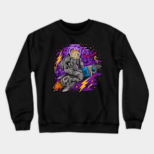 To the moon Crewneck Sweatshirt